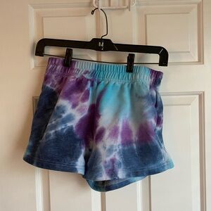 SHEIN TieDye Sweat Shorts S